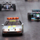 The Honda Prelude’s one time as safety car came during the rain-soaked 1994 Japanese Grand Prix.